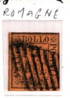 91290) ITALIA-Romagne-2 Bai-Cifra - 1 Settembre 1859-un Pezzo-usato - Romagne