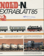 Catalogue ARNOLD N Neuheiten Extrablatt 1985 25° Jehar - Français