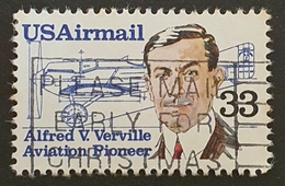 Airmail, Alfred V.Verville, United States Of America, USA, Used - 2b. 1941-1960 Neufs