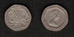 GREAT BRITAIN  20 PENCE 1982 (KM # 931) #5566 - 20 Pence