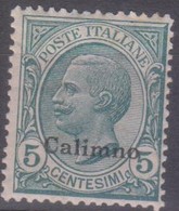 Italia Colonie Egeo Calino 1912 SaN°2 MNH/** Vedere Scansione - Ägäis (Calino)