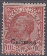 Italia Colonie Egeo Calino 1912 SaN° 3 MN/**vedere Scansione - Ägäis (Calino)