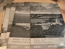 Handley Page Bulletin - 11 Magazines 1951 - Very Good - 1950-Maintenant