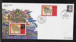 Hong Kong - Enveloppe & Feuillet - TB - Covers & Documents