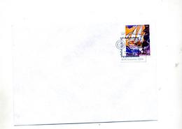 Lettre Cachet Paris Salon D'automne 2004 Sur Europa - Postal Logo & Postmarks