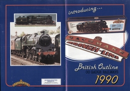 Catalogue BACHMANN 1990 OO British Outline - Englisch