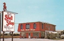 Fenwick Island Delaware Ruth's Shell Shop, Gift Store C1970s/80s Vintage Postcard - Andere & Zonder Classificatie