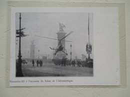 Pont Alexandre III Paris  - Démonstration Helicoptère Autogyre  - Coupure De Presse De 1934 - Elicotteri