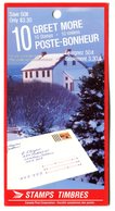 RC 16595 CANADA BK106 - 33c CHRISTMAS ISSUE CARNET COMPLET FERMÉ CLOSED BOOKLET MNH NEUF ** - Ganze Markenheftchen