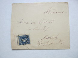 1895 , Ca., Brief Mit 25 H. Hermesfrankatur  Nach Deutschland - Lettres & Documents