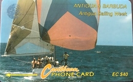 ANTIGUA Et BARBUDA  -  Phonecard  -   EC $ 40 - Antigua U. Barbuda