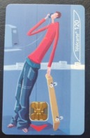 Telecarte France Publique 2002 Cool Tranquille 5 Cabine Skateboard - 2002