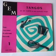 TANGOS M.DE CURTIS Et Son Orchestre Tango - Strumentali