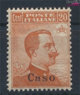 Ägäische Inseln 13II Postfrisch 1912 Aufdruckausgabe Caso (9423253 - Egée (Caso)