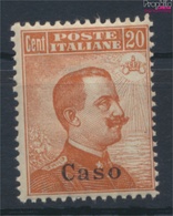 Ägäische Inseln 13II Postfrisch 1912 Aufdruckausgabe Caso (9423255 - Egée (Caso)