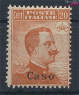 Ägäische Inseln 13II Postfrisch 1912 Aufdruckausgabe Caso (9423256 - Egée (Caso)