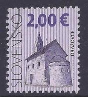 Slovensko / Slovakia - 2009 Cultural Heritage, Historical Buildings, Monuments, Drazovce, Used - Used Stamps