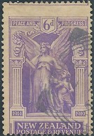 Nuova Zelanda,New Zealand,1919 -1920 Victory Stamps,6P Violet Used - Used Stamps