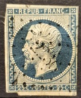 FRANCE 1852 - Canceled - YT 10 - 25c - 2me Choix! - 1852 Louis-Napoléon