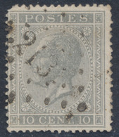 émission 1865 - N°17 Obl Pt 213 "Lens" - 1865-1866 Perfil Izquierdo