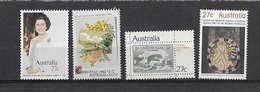 Australie N°771-788-793-794** - Mint Stamps