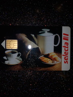 ESPAGNE CARTE A PUCE CHIP CARD CARTE PAIEMENT SELECTA CAFE NEUVE MINT - Cartes De Salon Et Démonstration