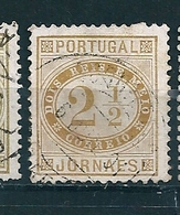 N° 50 A Timbre Pour Journaux (Dent. 11 1/2) Olivejaune  Timbre Portugal 1876 Journaes - Gebraucht