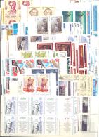 1987. USSR/Russia, Complete Year Set, 4 Sets In Blocks Of 4v Each + Sheetlets, Mint/** - Ganze Jahrgänge