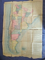 Argentine Argentina Map 1933  & Marcello Theater Rome La Prensa Newspaper Suplement   #7 - [1] Hasta 1980