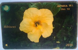 Jamaica J$50  16JAMD Hibiscus - Jamaica