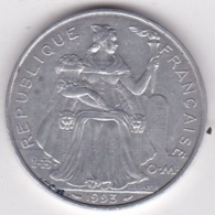 Polynésie Francaise . 5 Francs 1993, En Aluminium - Polynésie Française