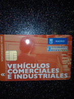 ESPAGNE SPAIN CARTE A PUCE CHIP CARD STATIONNEMENT PARKING MADRID NEUVE MINT - Cartes De Salon Et Démonstration