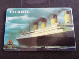 GREAT BRITAIN  PUZZLE 2 CARDS TITANIC LIMITED EDITION, (NOT LOADED) UT433-434  PREPAID MINT     ** 1282** - Sonstige & Ohne Zuordnung