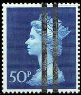 GREAT BRITAIN QII Q2 Wildings 10d POST OFFICE Training Stamps PAIR OVPT:2b GB - Variétés, Erreurs & Curiosités