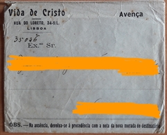 Portugal - Franchise / AVENÇA - COVER - Cancel: Vieira Do Minho - A VIDA DE CRISTO - Covers & Documents