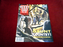 2000 AD   FEATURING JUDGE DREDD 9 DEC 1989  ° GRUNT COUNTRY - Ciencia Ficción