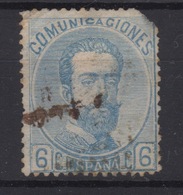 1872 REINADO AMADEO I EDIFIL 119(º) V.CATALOGO 78€ - Usati