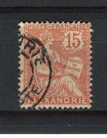 ALEXANDRIE - Y&T N° 25° - Type Mouchon - Gebraucht