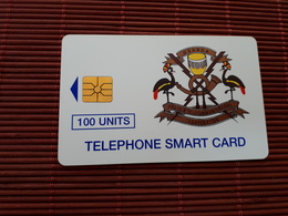 Phonecard Oeganda 100 Units Used Only 20.000 EX MAde Rare - Ouganda