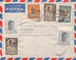 INDIA - AIRMAIL 1961 BOMBAY - GROSSENHAIN/GDR /ak924 - Brieven En Documenten