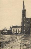 Welle.   -   Kerk   -   Pastorij  -   Parochiezaal. - Denderleeuw