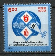 INDIA (1994) - XVI International Cancer Congress - Mint - Unused Stamps