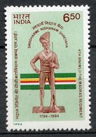 INDIA (1994) - Madras Regiment, Soldier - Mint - Unused Stamps