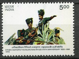 INDIA (1995) - 5th Battalion Napiers Rajputana Rifles - Mint - Unused Stamps