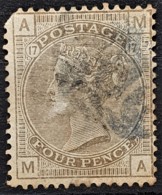 GREAT BRITAIN 1880 - Canceled - Sc# 71 - 4d - Damage On Upper Left Corner ... - Gebruikt