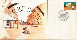 Proclamation Of Changing The Name From Stuart To Alice Springs 31 Aug.1933.Golden Jubilee, Special Cover - Alice Springs