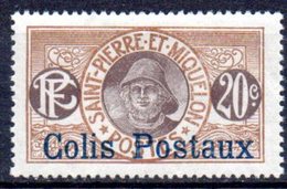 Saint Pierre Et Miquelon: Yvert N° Colis Postaux 4* - Unused Stamps