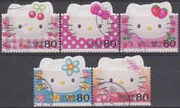 JAPON 2004 Nº 3473/77 USADO - Used Stamps