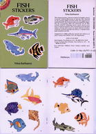 Fish Stickers By Nina Barbaresi Dover USA (autocollants) - Actividades /libros Para Colorear