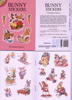 Bunny Stickers By Christopher Santoro Dover USA (autocollants) - Activity/ Colouring Books